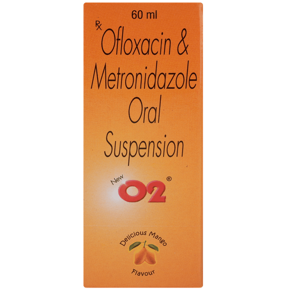 New O2 Delicious Mango Flavour Oral Suspension