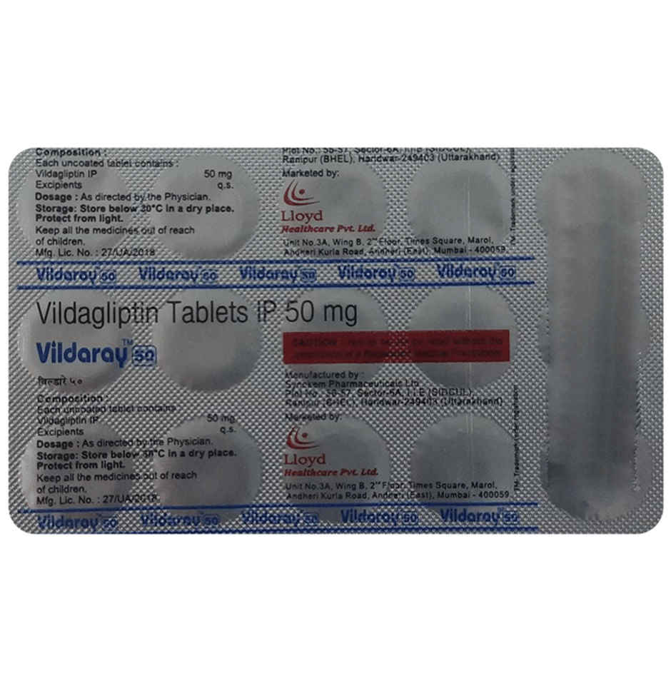 Vildaray 50 Tablet