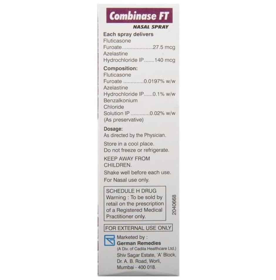 Combinase FT Nasal Spray