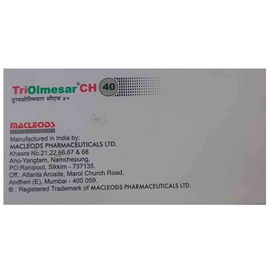 Triolmesar CH 40 Tablet