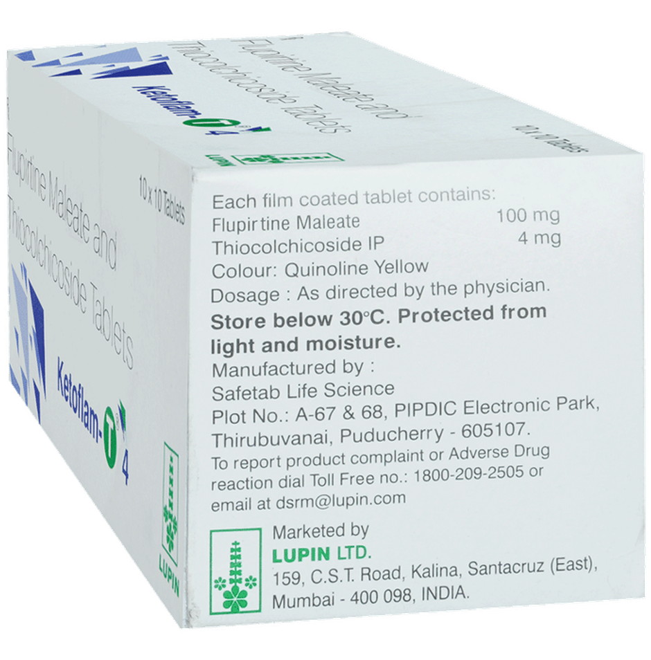Ketoflam-T 4 Tablet