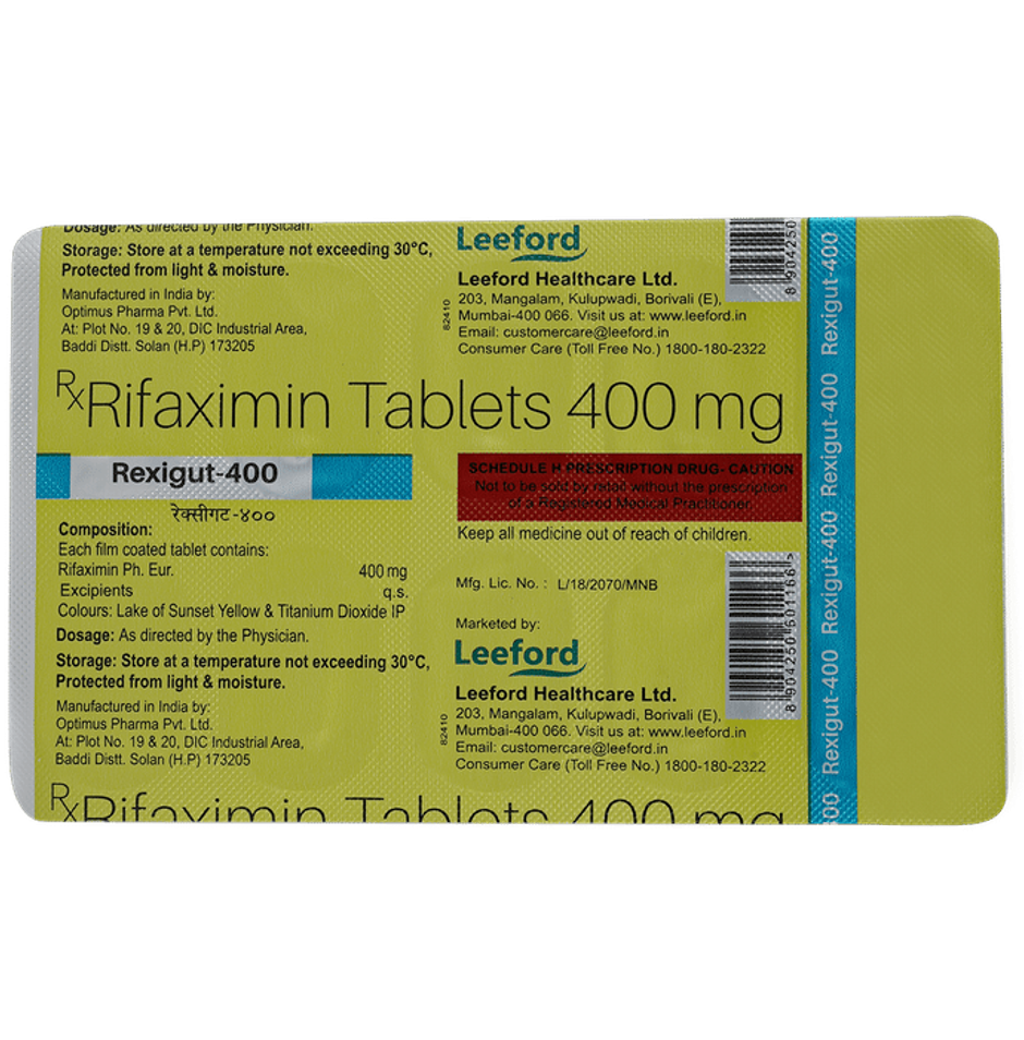 Rexigut-400 Tablet
