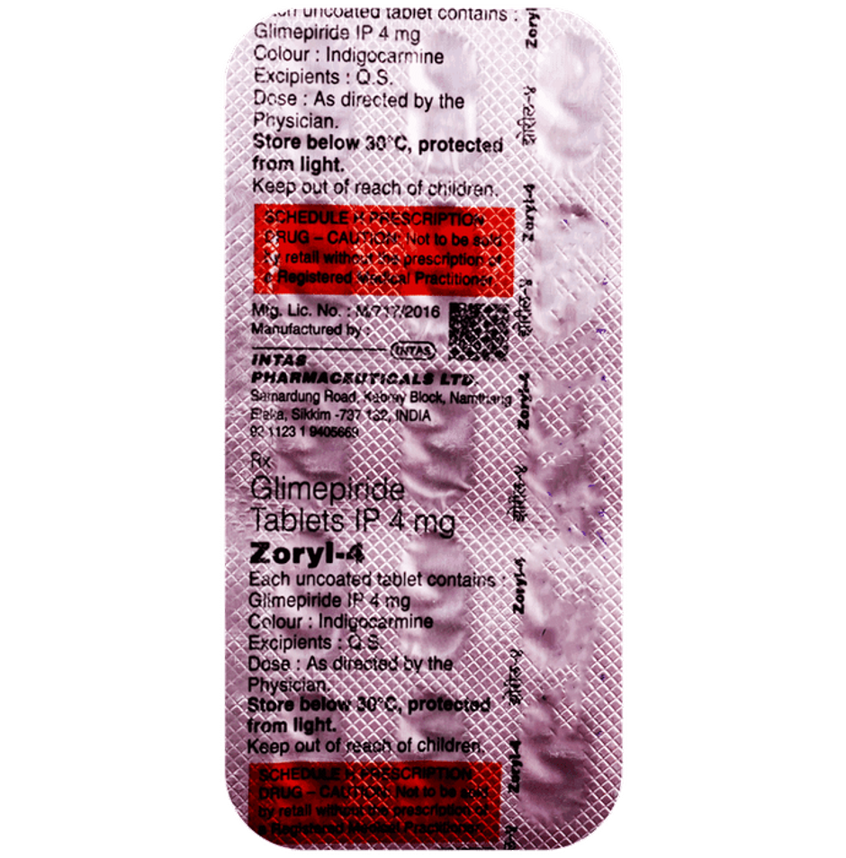 Zoryl-4 Tablet