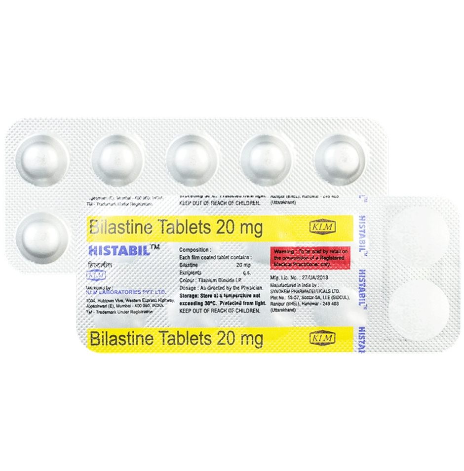 Histabil 20mg Tablet