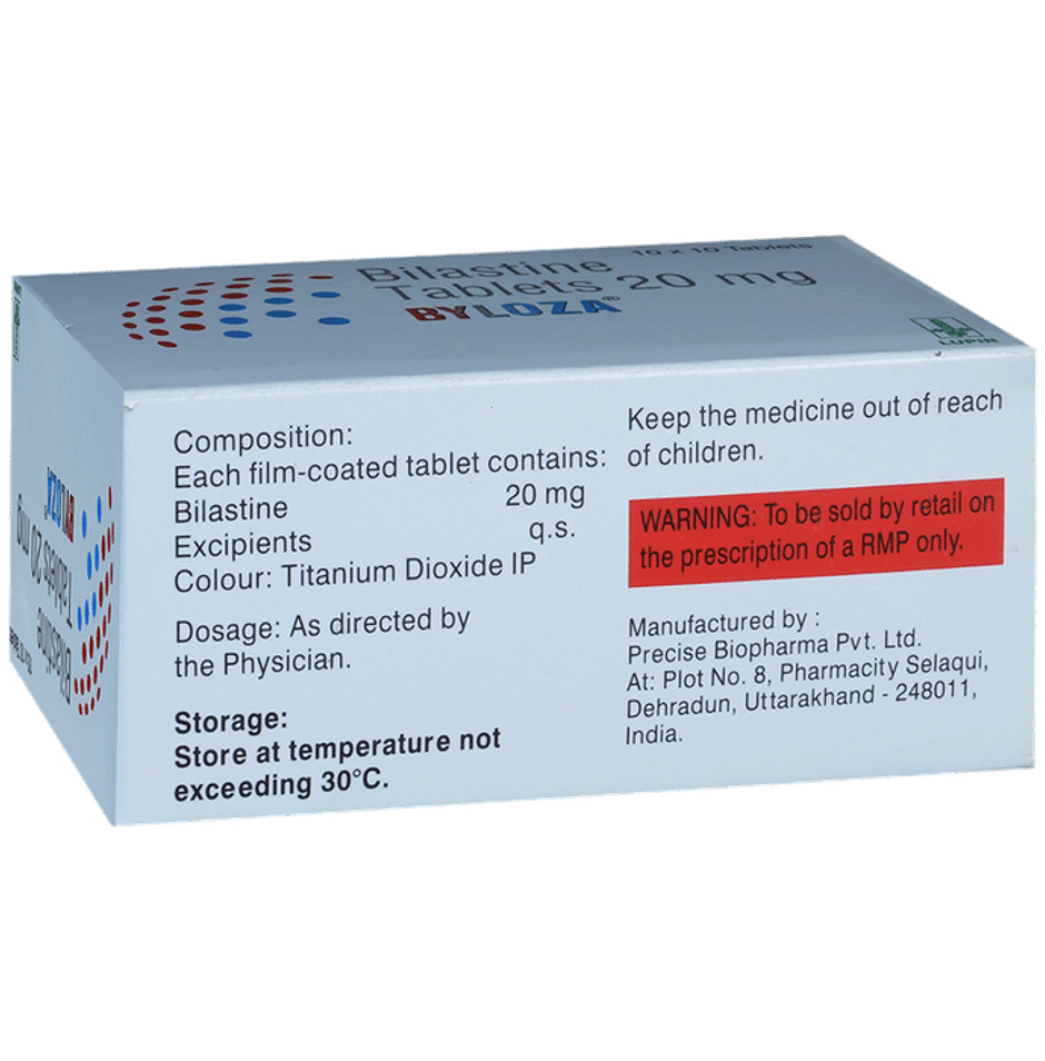 Byloza 20mg Tablet