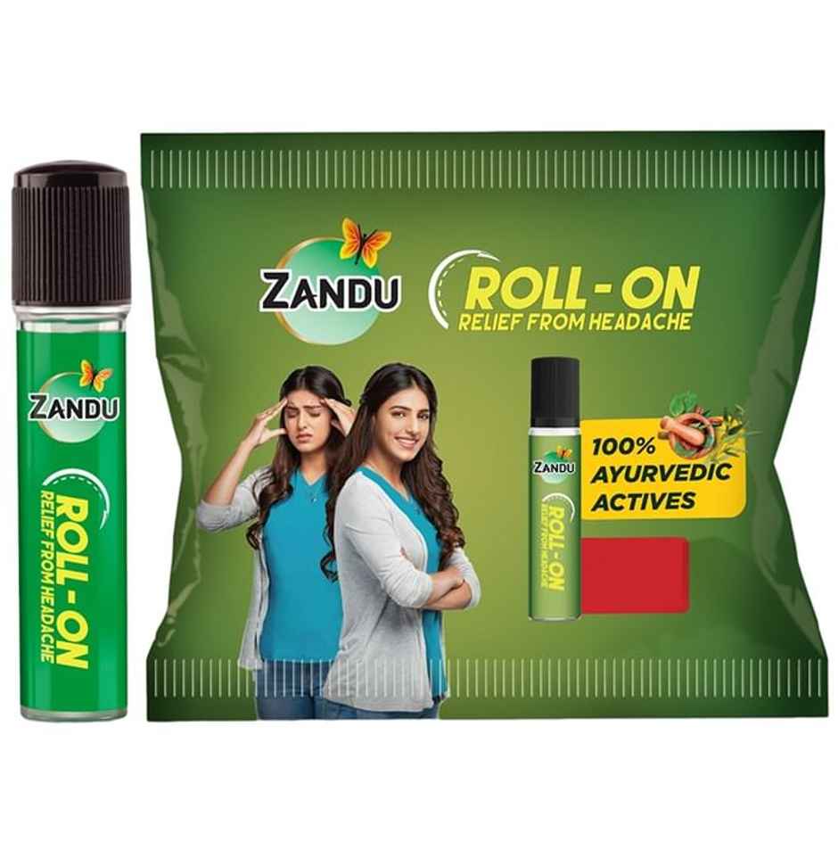 Zandu Quick Relief Roll On Combo