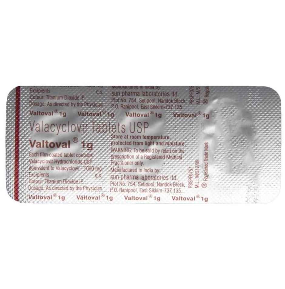 Valtoval 1g Tablet