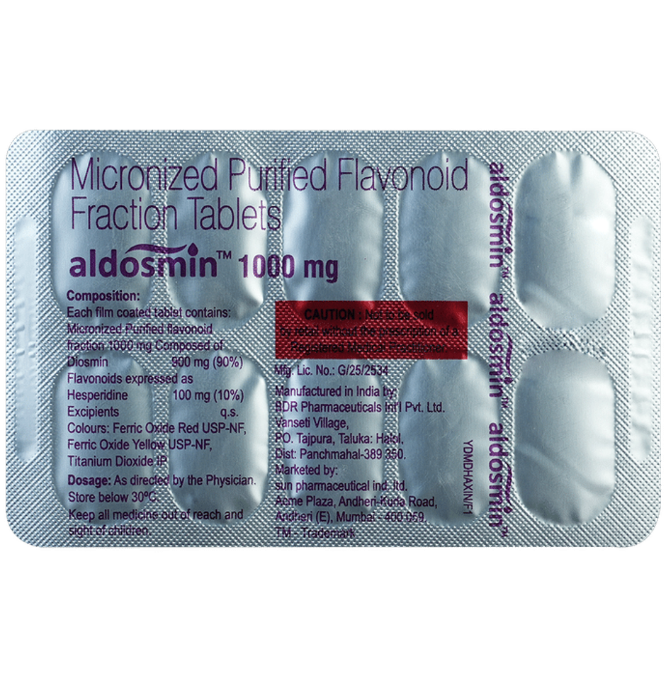 Aldosmin 1000mg Tablet