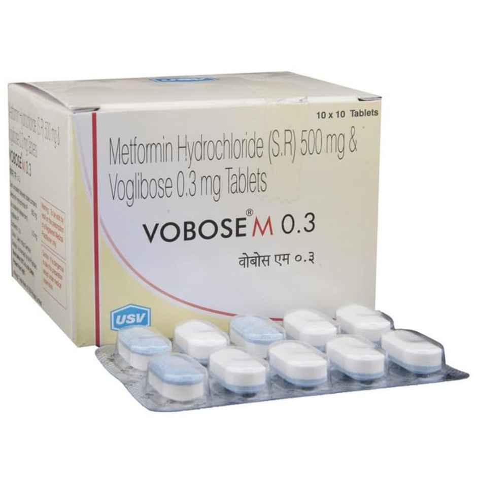 Vobose M 0.3 Tablet SR