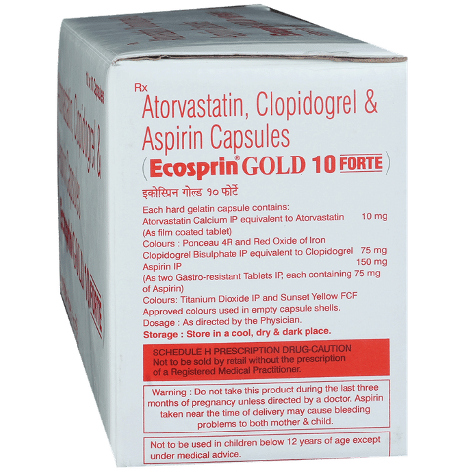 Ecosprin Gold 10 Forte Capsule
