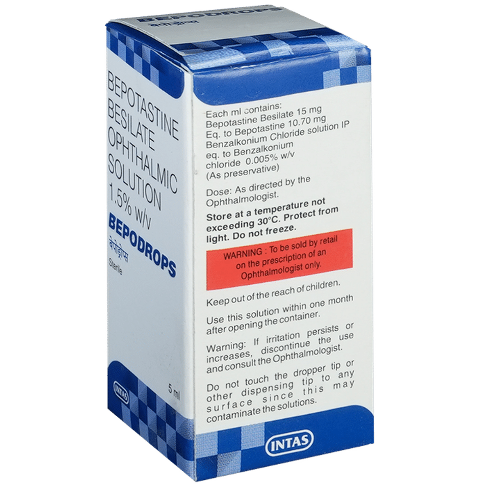 Bepodrops Ophthalmic Solution