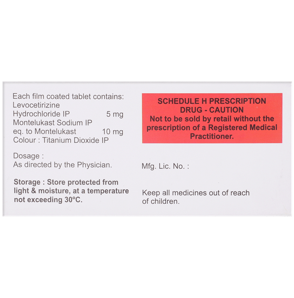 Montegress-LC 10 Tablet