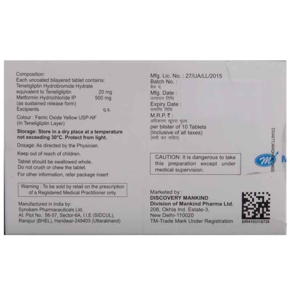 Dynaglipt-M Tablet SR