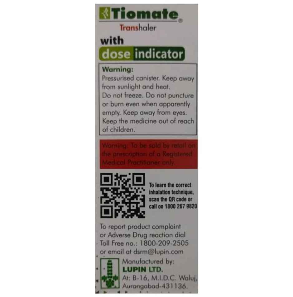 Tiomate Transhaler