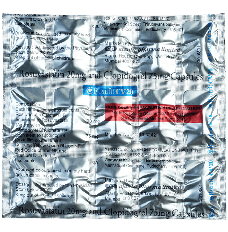 Rosufit CV 20 Capsule