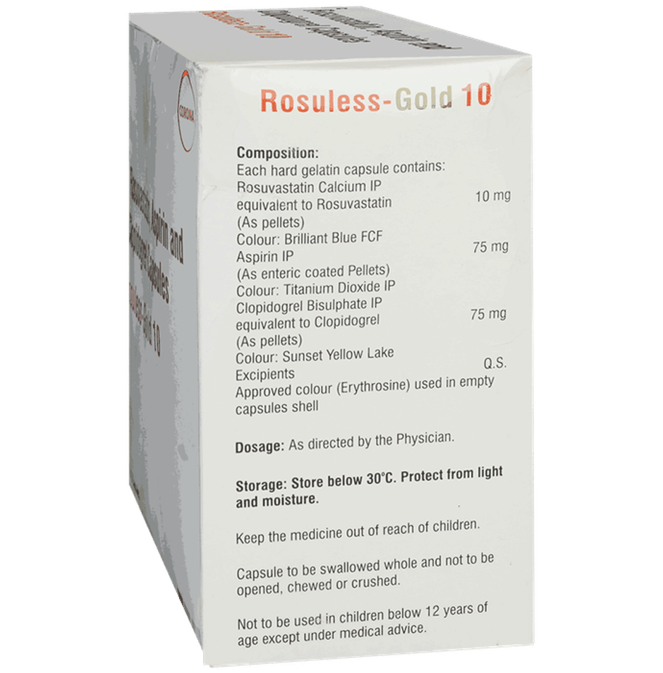 Rosuless-Gold 10 Capsule