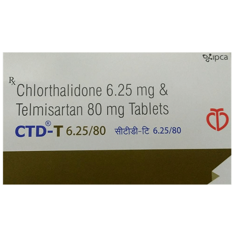 CTD-T 6.25/80 Tablet