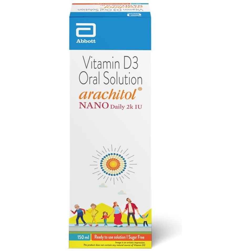 Arachitol Nano Daily 2K IU Sugar Free Oral Solution