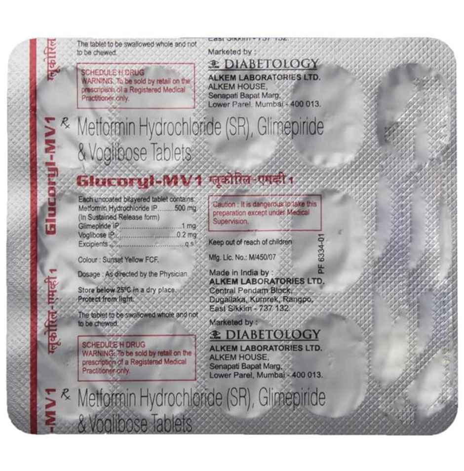 Glucoryl-MV1 Tablet SR