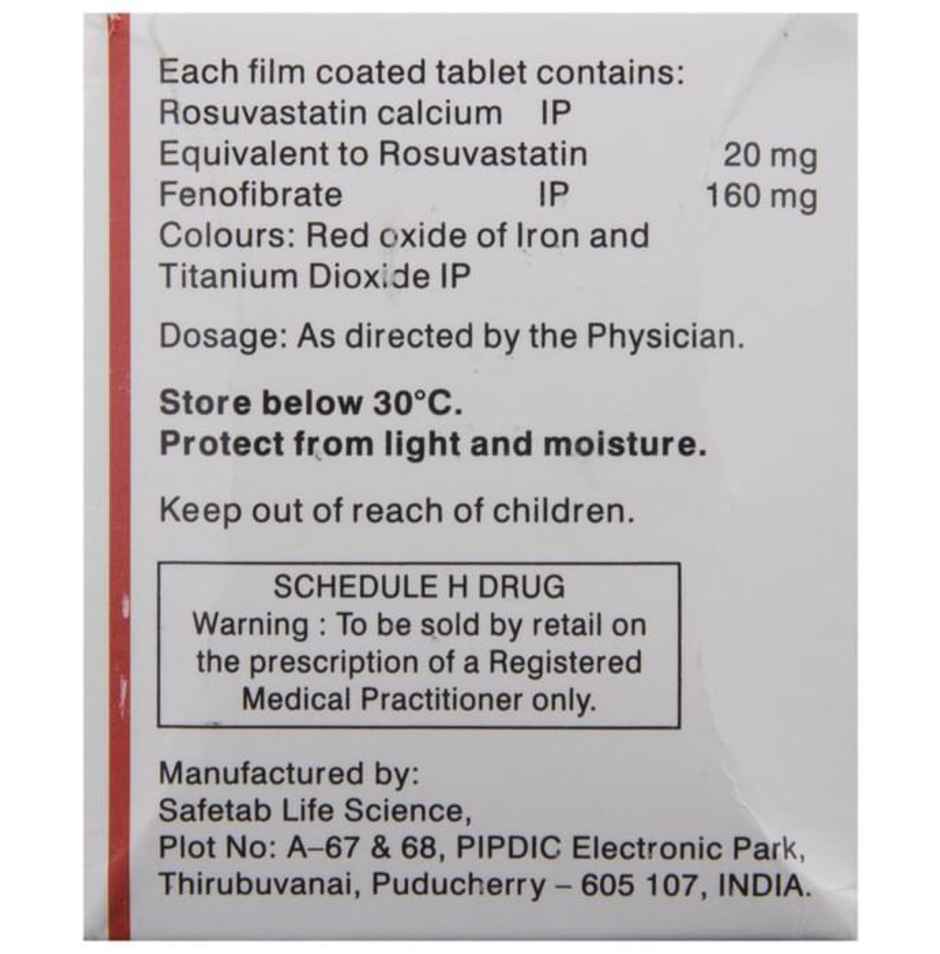 Novastat-TG 20 Tablet