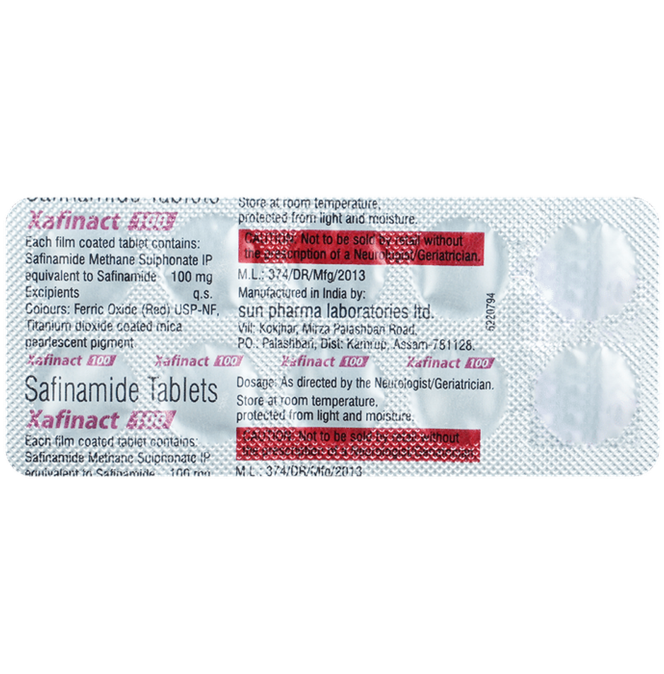 Xafinact 100 Tablet