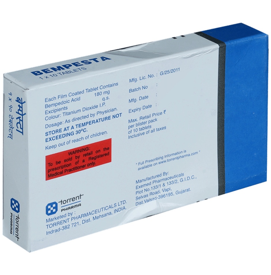 Bempesta 180mg Tablet