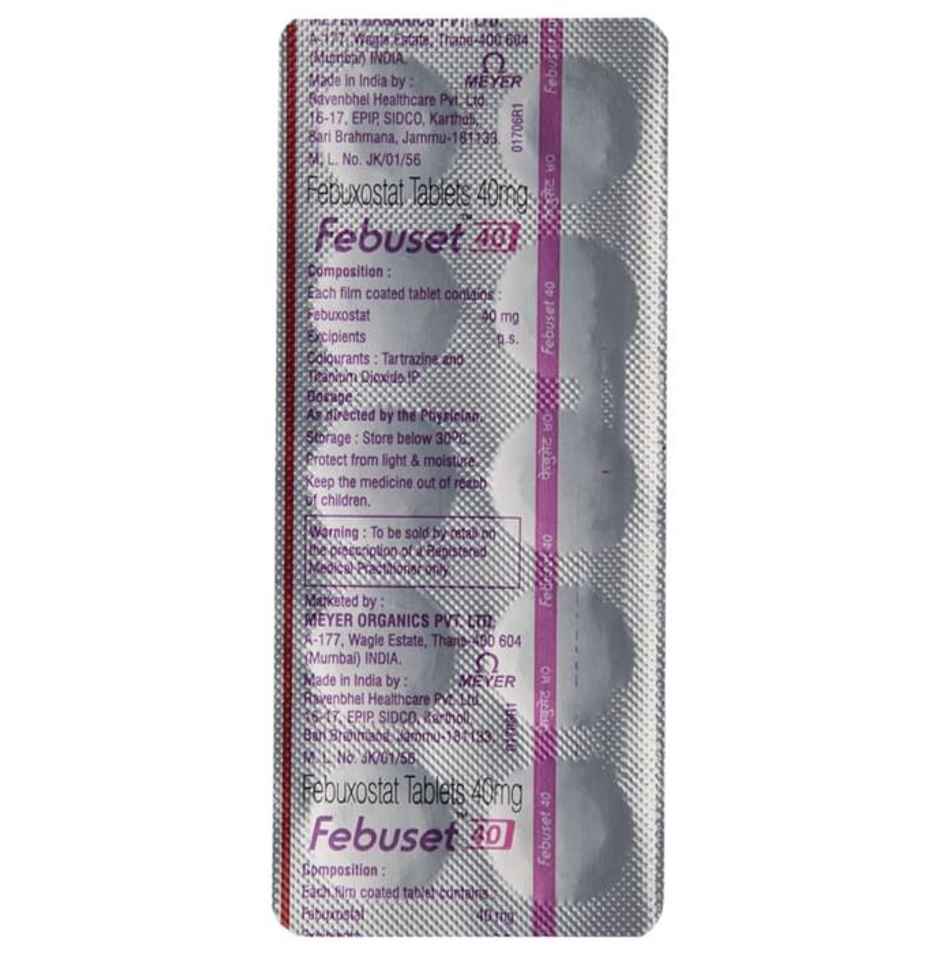 Febuset 40 Tablet