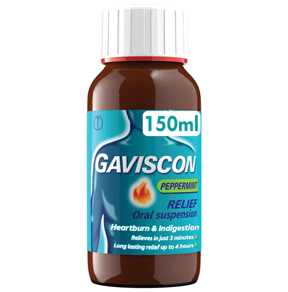 Gaviscon Peppermint Flavour Oral Suspension Combo  