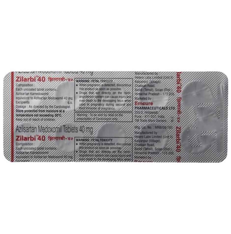 Zilarbi 40 Tablet