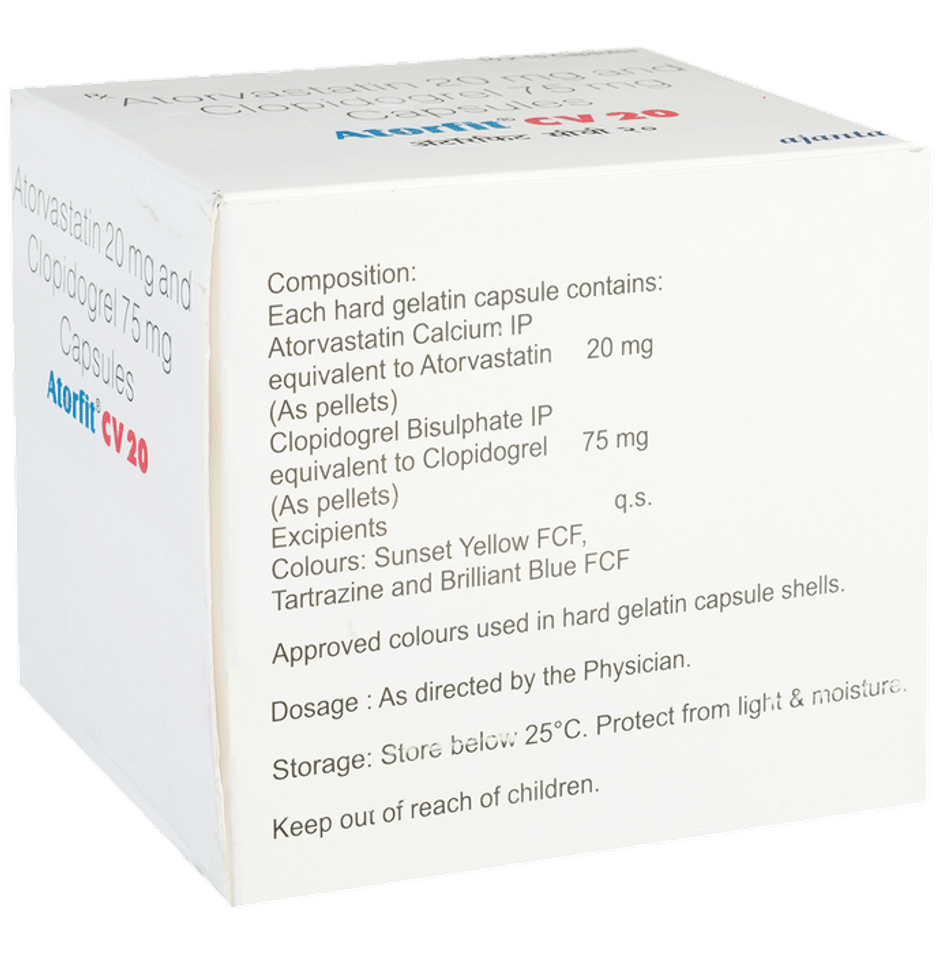 Atorfit CV 20 Capsule