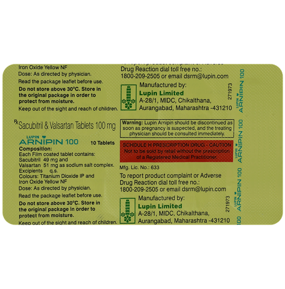 Arnipin 100 Tablet
