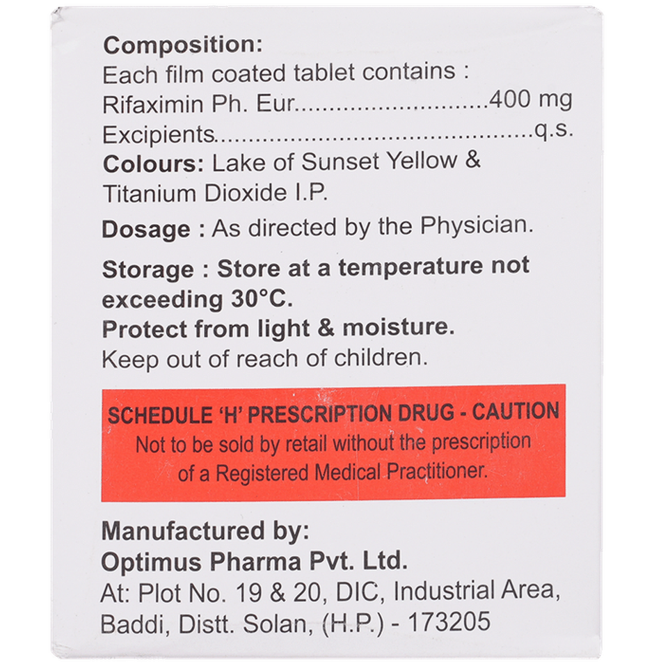 Rifaxigress-400 Tablet