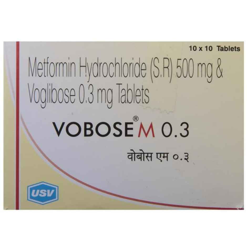 Vobose M 0.3 Tablet SR