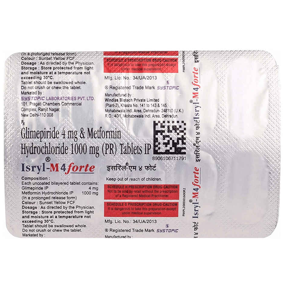 Isryl-M4 Forte Tablet PR