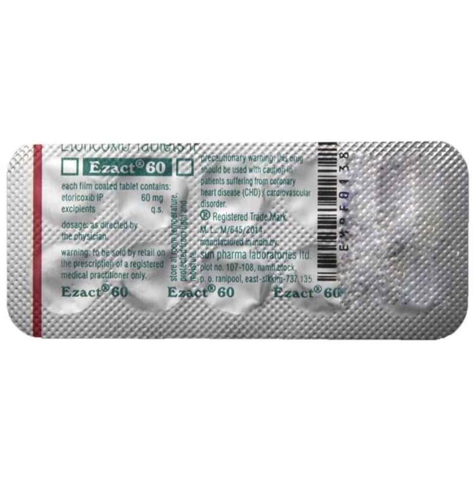 Ezact 60 Tablet