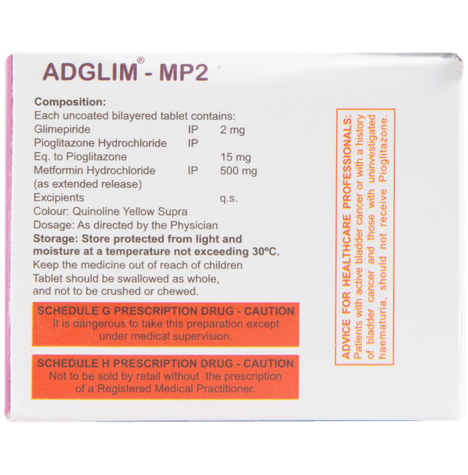 Adglim-MP 2 Tablet ER