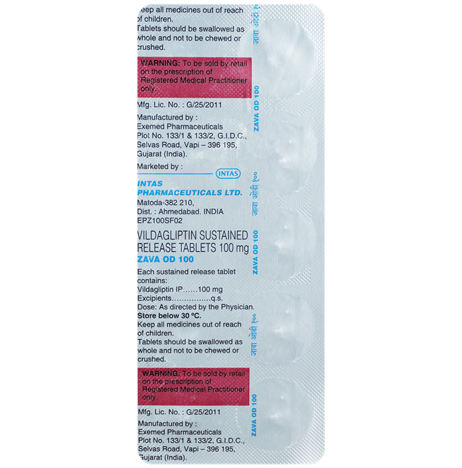 ZAVA OD 100 Tablet SR
