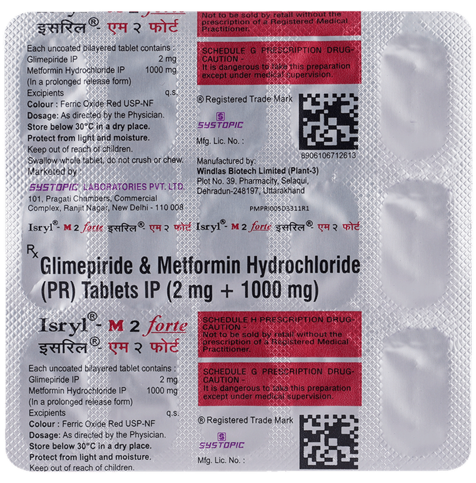 Isryl-M2 Forte Tablet PR