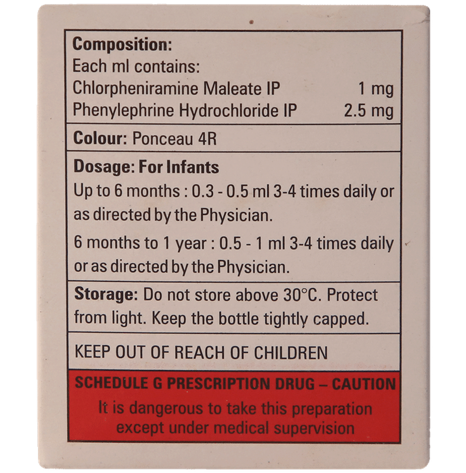 Contus Paediatric Oral Drop
