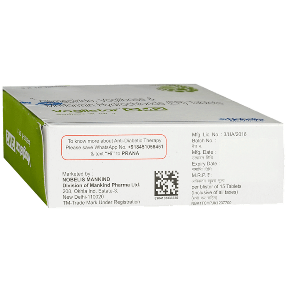 Voglistar GM2 Tablet ER