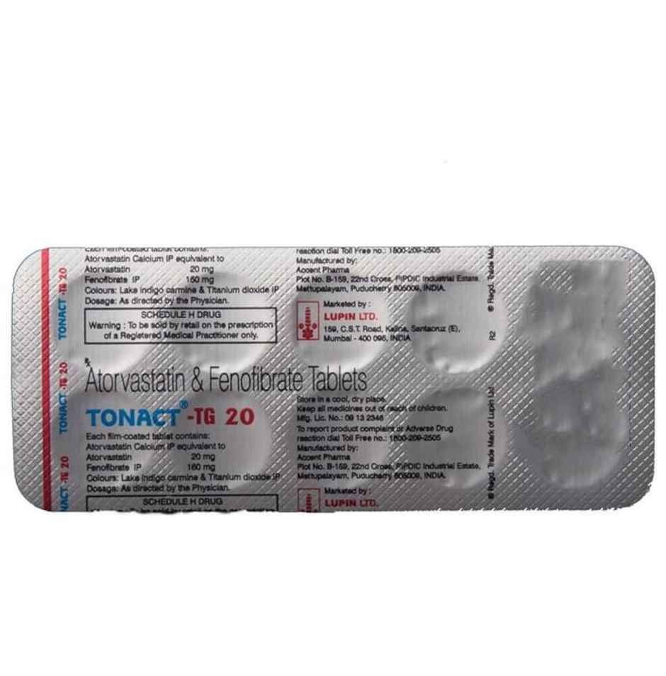 Tonact-TG 20 Tablet