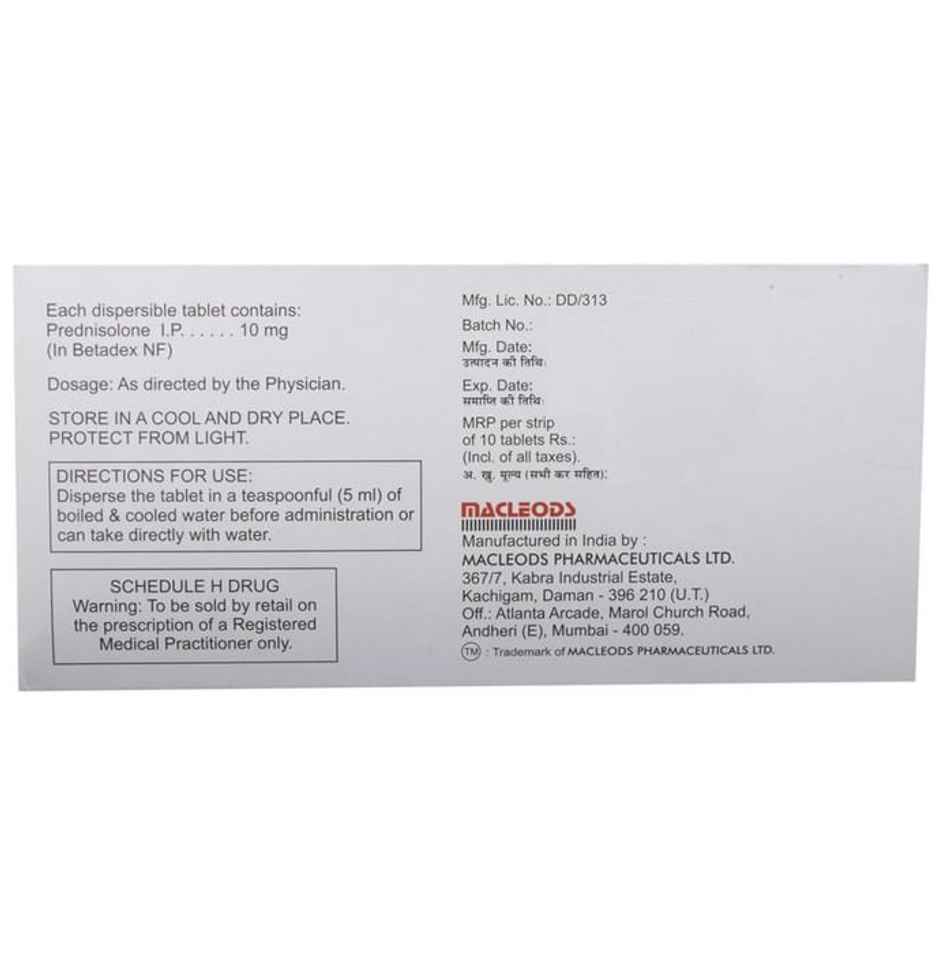 Omnacortil-10 Tablet DT