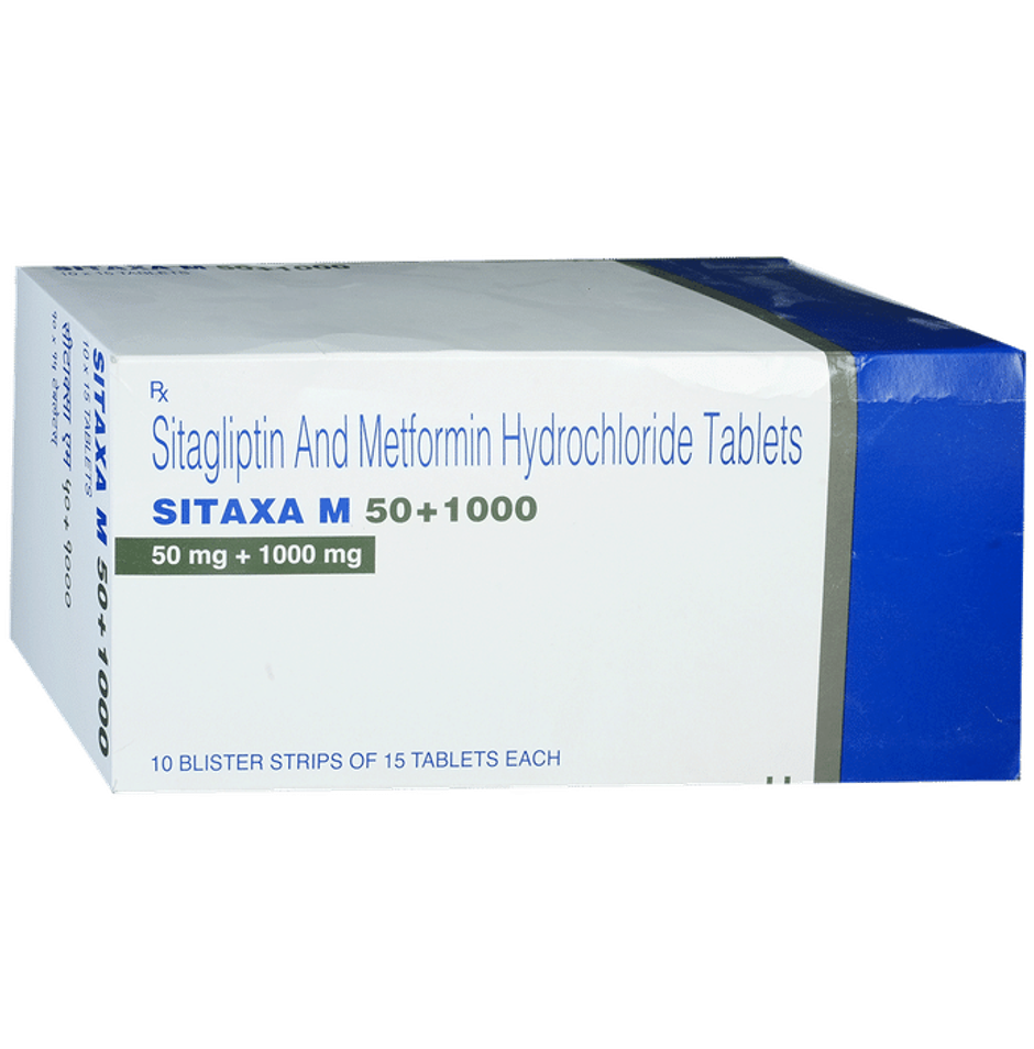 Sitaxa M 50+1000 Tablet
