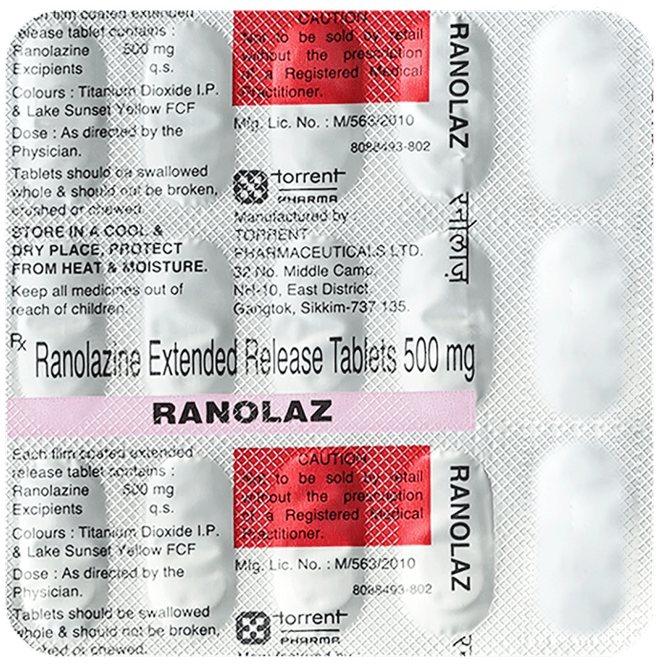 Ranolaz Tablet ER
