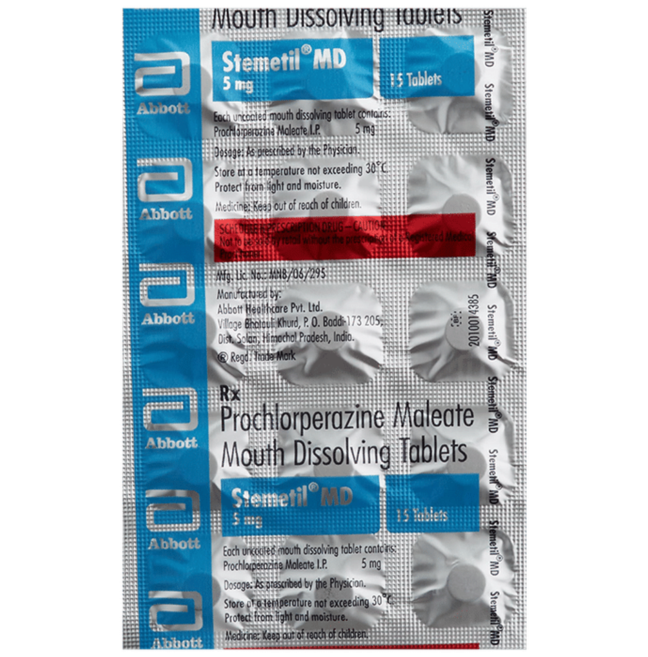 Stemetil MD 5mg Tablet
