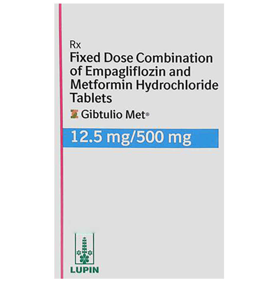 Gibtulio Met 12.5mg/500mg Tablet