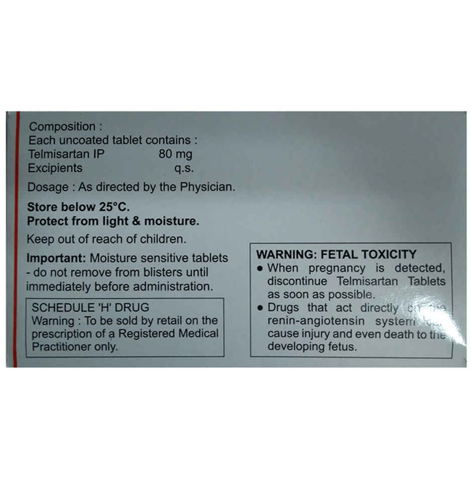 Temsan-80 Tablet