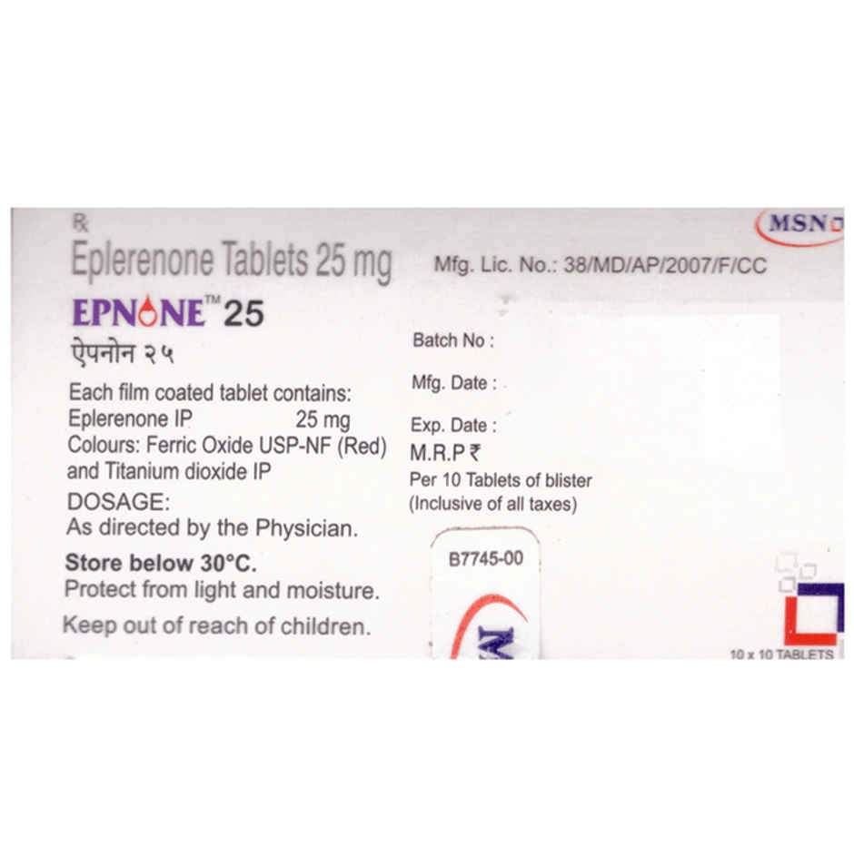 Epnone 25 Tablet