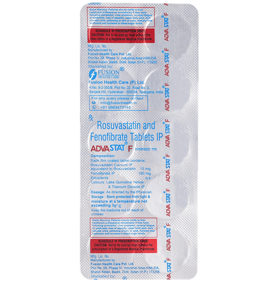 Advastat F Tablet