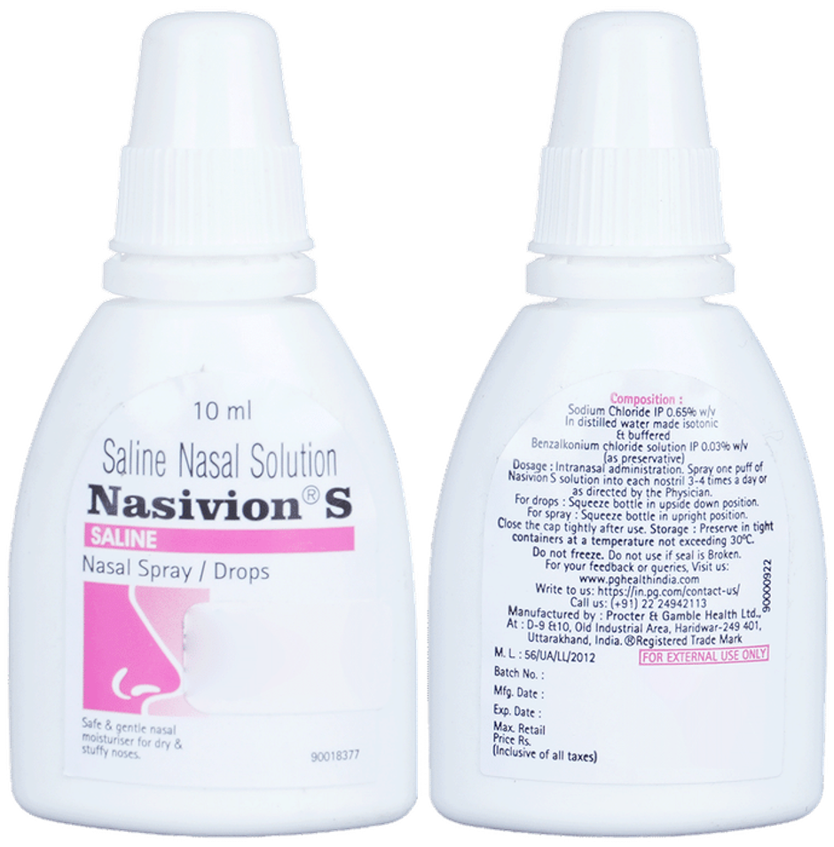 Nasivion S Saline Nasal Drop